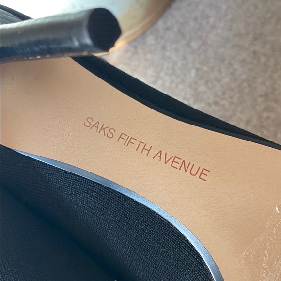 Saks Fifth Avenue Ankle Boot Pumps - Picture 8 of 9